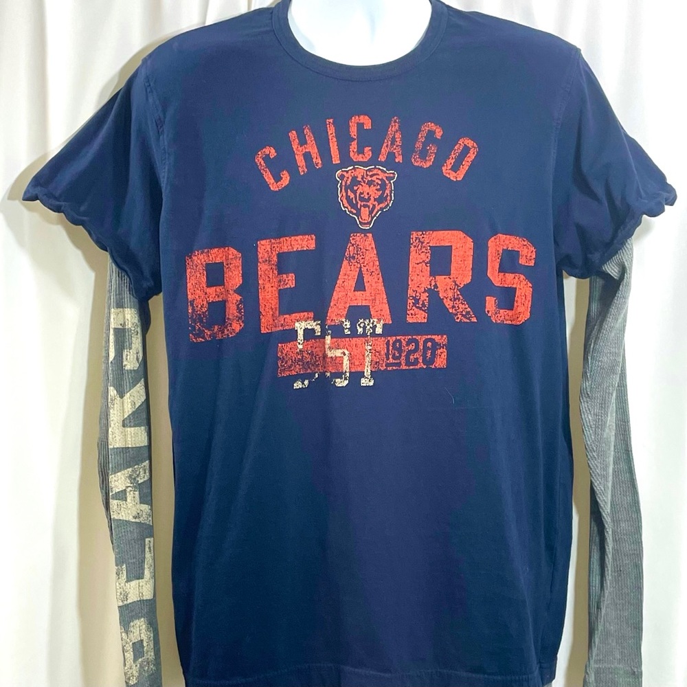 Chicago Bears NFL Long Sleeve Logo TEE Shirt